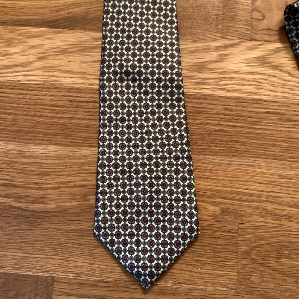 Christian Dior Tie Silk Made in USA Woven in Italy